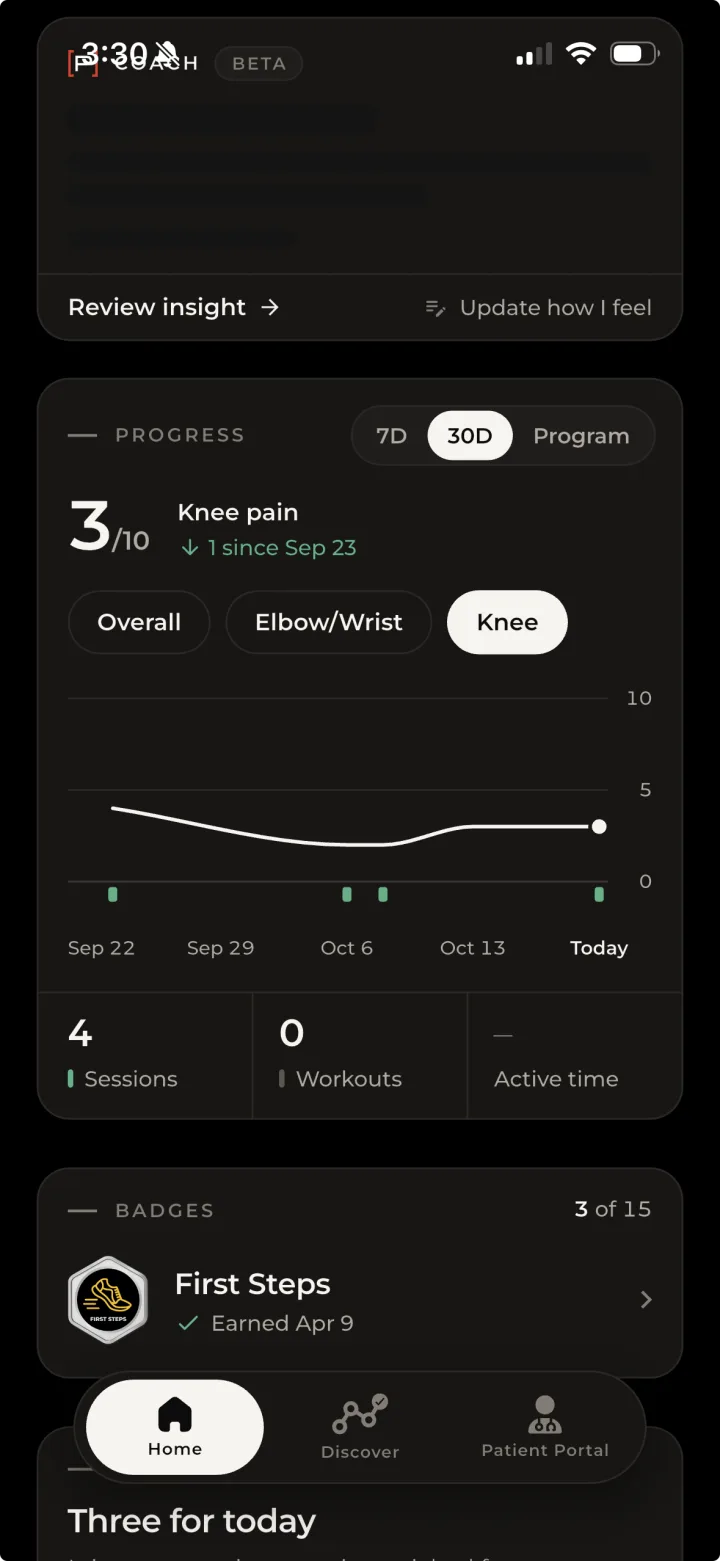 Program progress